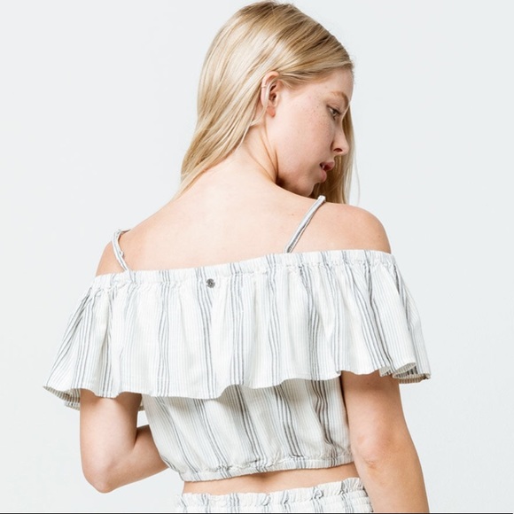 HP! NWT Volcom Winding Roads Crop Top - Picture 3 of 6